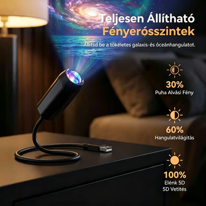 🔥Utolsó nap 70% kedvezmény | REBYIPO® Éjszakai fény projektor - Intelligens holografikus csillagprojektor🌠