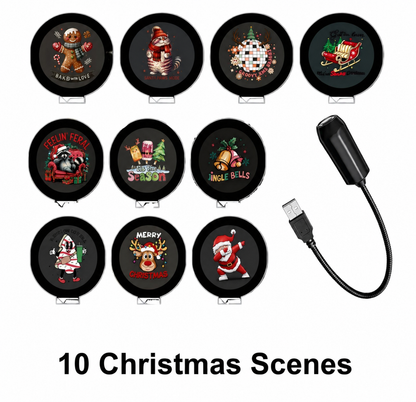 BVJ®✨Plug-&-Play HD Christmas Projector – 6 or 10 Festive Scenes(📦Buy 3 Free Shipping)