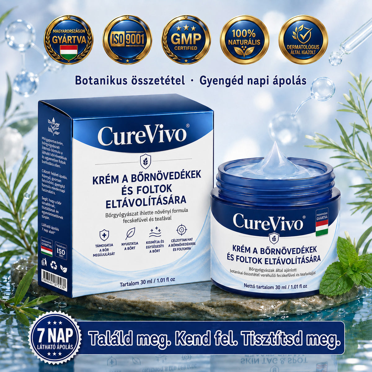 🧚‍♀️❤️🍖𝗖𝘂𝗿𝗲𝗩𝗶𝘃𝗼® 𝟕-𝐍𝐚𝐩𝐨𝐬 𝐁ő𝐫𝐜í𝐦𝐤é𝐤 é𝐬 𝐅𝐨𝐥𝐭𝐨𝐤 𝐄𝐥𝐭á𝐯𝐨𝐥í𝐭ó 𝐊𝐫é𝐦 (𝐅á𝐣𝐝𝐚𝐥𝐨𝐦𝐦𝐞𝐧𝐭𝐞𝐬 𝐅𝐨𝐫𝐦𝐮𝐥𝐚 – 𝐇𝐞𝐠𝐞𝐤 𝐍é𝐥𝐤ü𝐥)