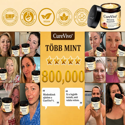 🔥  LIMITÁLT AJÁNLAT 👨‍⚕️🐝🌿 60% KEDVEZMÉNY | CureVivo® Méhméreg Bőrápoló Krém🐟3️⃣