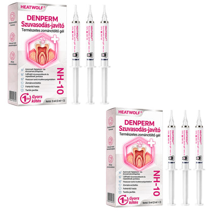 🧚‍♀️☘️🦷HEATWOLF® DenPerm – Természetes fogzománc-töltő gél a fogszuvasodás helyreállítására