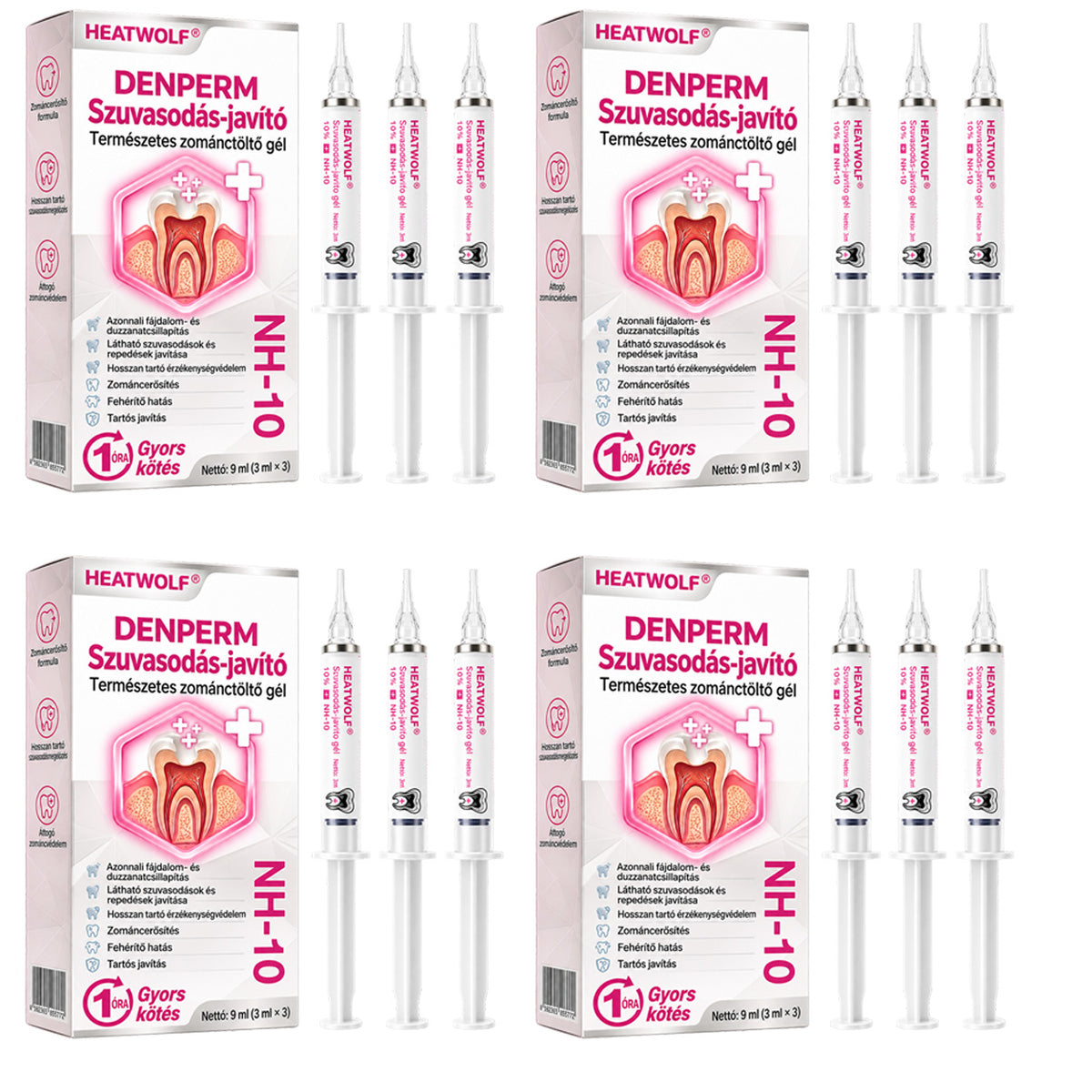 🧚‍♀️☘️🦷HEATWOLF® DenPerm – Természetes fogzománc-töltő gél a fogszuvasodás helyreállítására