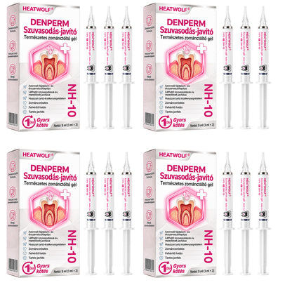 🧚‍♀️☘️🦷HEATWOLF® DenPerm – Természetes fogzománc-töltő gél a fogszuvasodás helyreállítására
