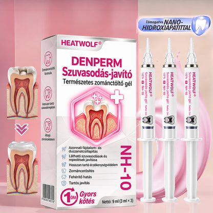 🧚‍♀️☘️🦷HEATWOLF® DenPerm – Természetes fogzománc-töltő gél a fogszuvasodás helyreállítására