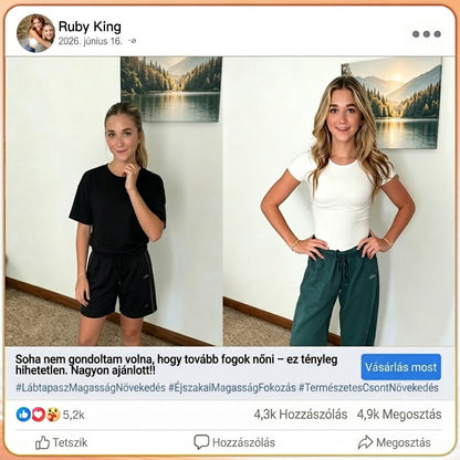 🌞🌙Healrize® Magasságnövelő transzdermális tapasz 👑 Éjszakai növekedést segítő tapaszok3️⃣