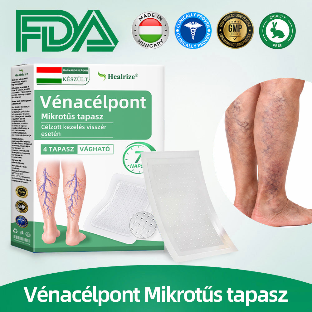 🇭🇺👩‍⚕️✅𝐇𝐞𝐚𝐥𝐫𝐢𝐳𝐞® VeinTarget mikrotűs tapasz⚡Azonnali enyhülés hosszú távú eredmények🔝