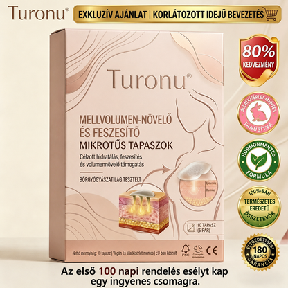 🦋🎀Turonu®🎁Célzott mellnagyobbításra szolgáló, fejlett nanomikrotűs tapasz🐷1️⃣