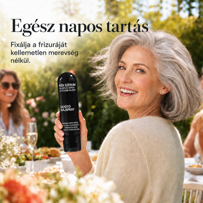 🍑✨90 ml-es GarageLine® dúsító hajformázó spray, hosszan tartó permet, édes barack illat🐟3️⃣