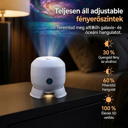 🦄 1️⃣UTOLSÓ NAP: -70% KEDVEZMÉNY 丨🎇💡REBYIPO® intelligens éjszakai fény projektor — 5D hologramos csillagos ég és óceán projektor 🌠