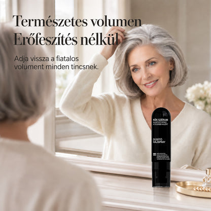 🍑✨90 ml-es GarageLine® dúsító hajformázó spray, hosszan tartó permet, édes barack illat🐟2️⃣