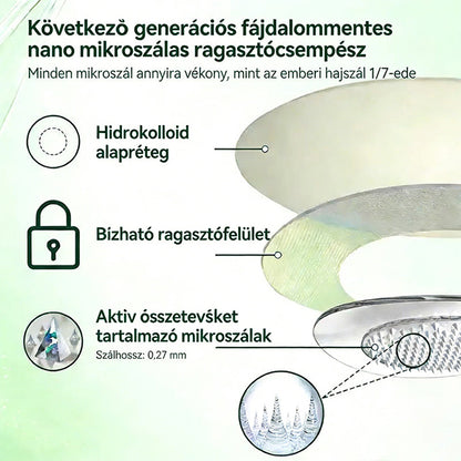 Hivatalos Bolt | 🩹🌞 CureVivo® Moringa · Berberine × NAD+ 10-az-1 Haladó Nano Mikrotű Tapasz (Naponta csak egyszer, látható változás 7 nap alatt) ✅ Elhízás, laza bőr, cukorbetegség, alvási apnoe, ízületi problémák és még több ellen