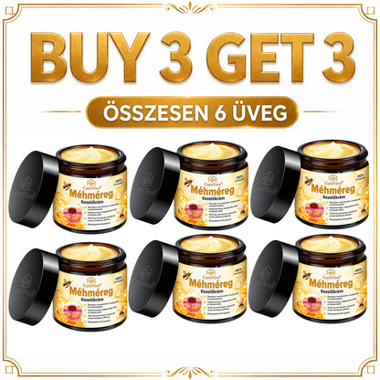 🔥  LIMITÁLT AJÁNLAT 👨‍⚕️🐝🌿 60% KEDVEZMÉNY | CureVivo® Méhméreg Bőrápoló Krém🐟3️⃣