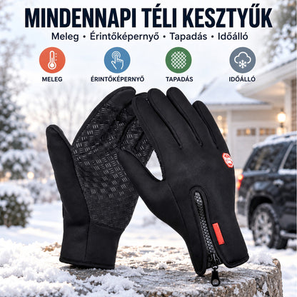 Baicloud® Vízálló, érintőképernyő-kompatibilis kesztyű kültéri munkához
