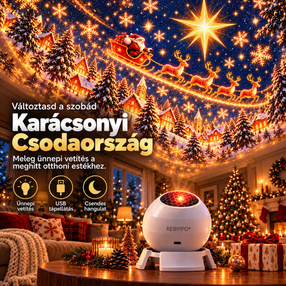 REBYIPO®🎄🎅🎁 Varázslatos karácsonyi fények ✨ Gyújtsd fel az ünnep varázsát🐟1️⃣
