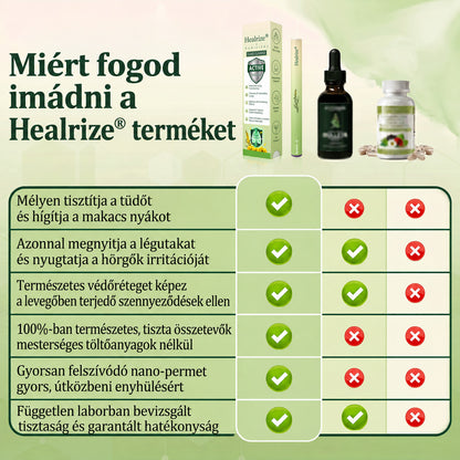 【Hivatalos Webáruház】Healrize® Gyógynövényes Ökörfarkfű Tüdőtisztító & Légzéskönnyítő Inhalátor 🌿 (Köhögéscsillapítás, nyákoldás, nehézlégzés és dohányos tüdő ápolása) 🚚 Készl🐟3️⃣