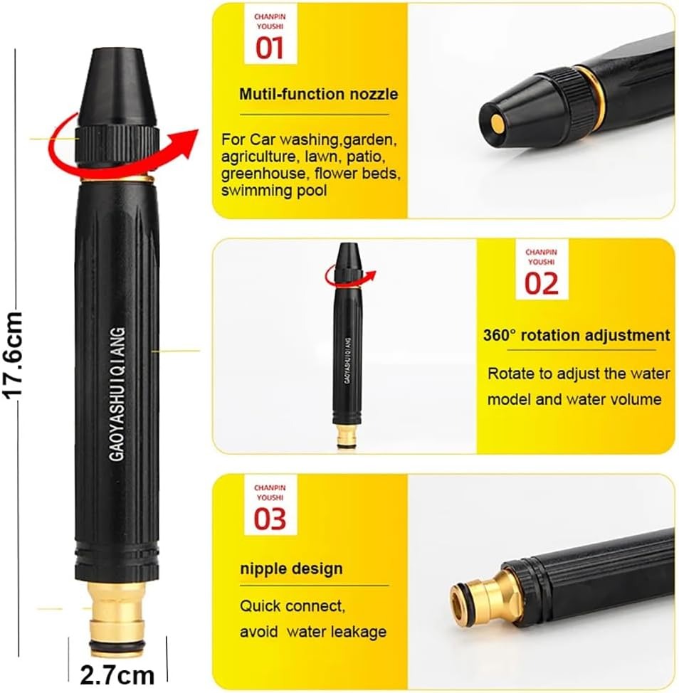 🤖🔥Időszakos akció: minél többet vásárol, annál többet kap ingyen! - Otthoni nagynyomású autómosó 💎Billhol®